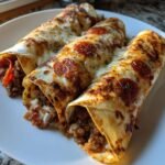 Air fryer Meat Lovers Pizza Tacos