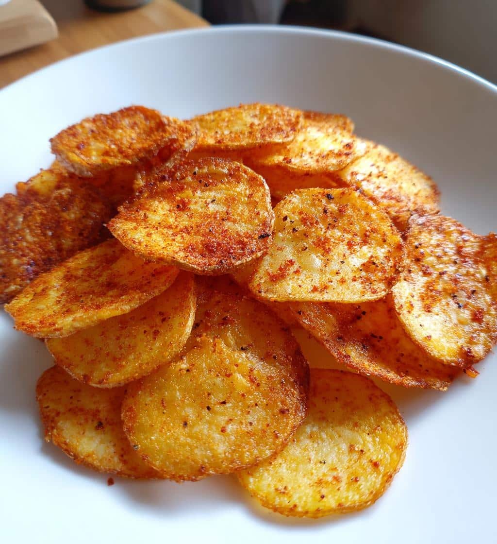 Air fryer Quick Classic Cajun Spice Chips