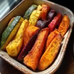 Air fryer Rainbow Wedges Tray