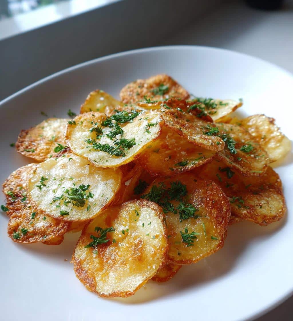 Air fryer Truffle Garlic Butter Chips - detail 1