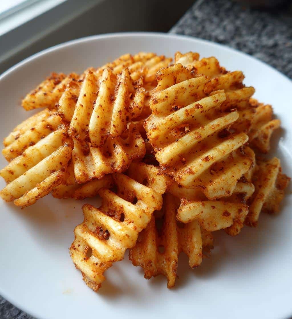 Air fryer Waffle Fries - Seasoned