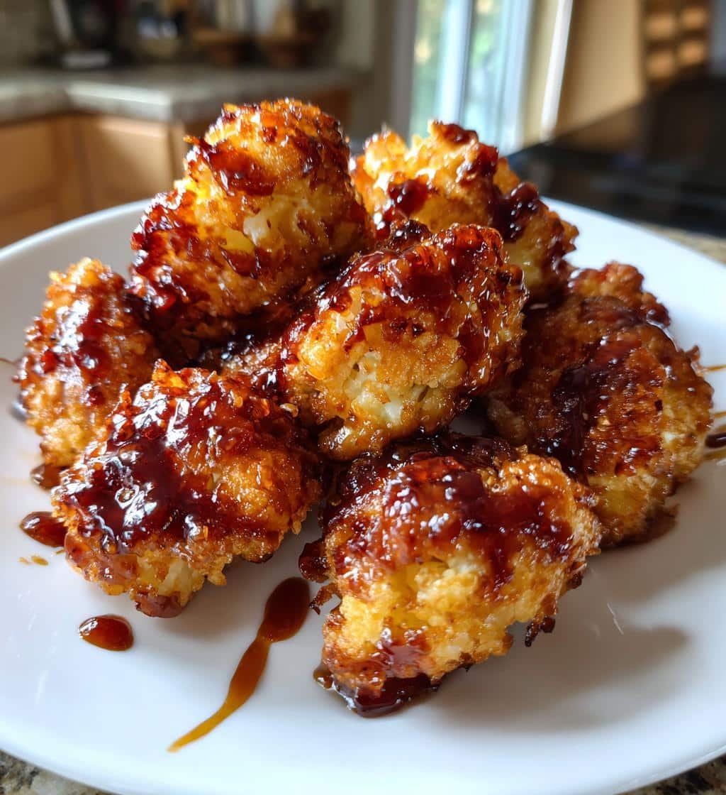 BBQ cauliflower wing bites (air fryer) - detail 1