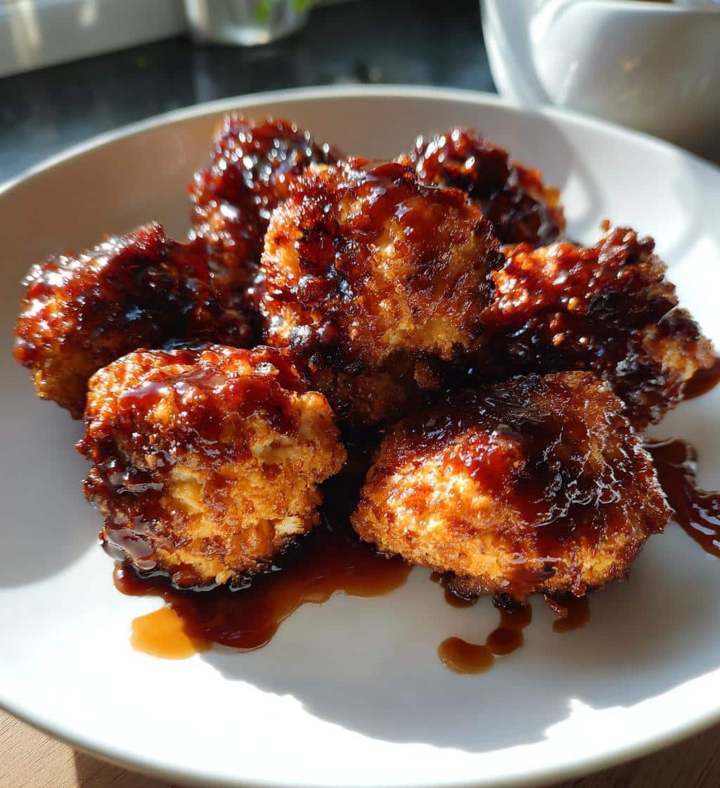 BBQ cauliflower wing bites (air fryer)