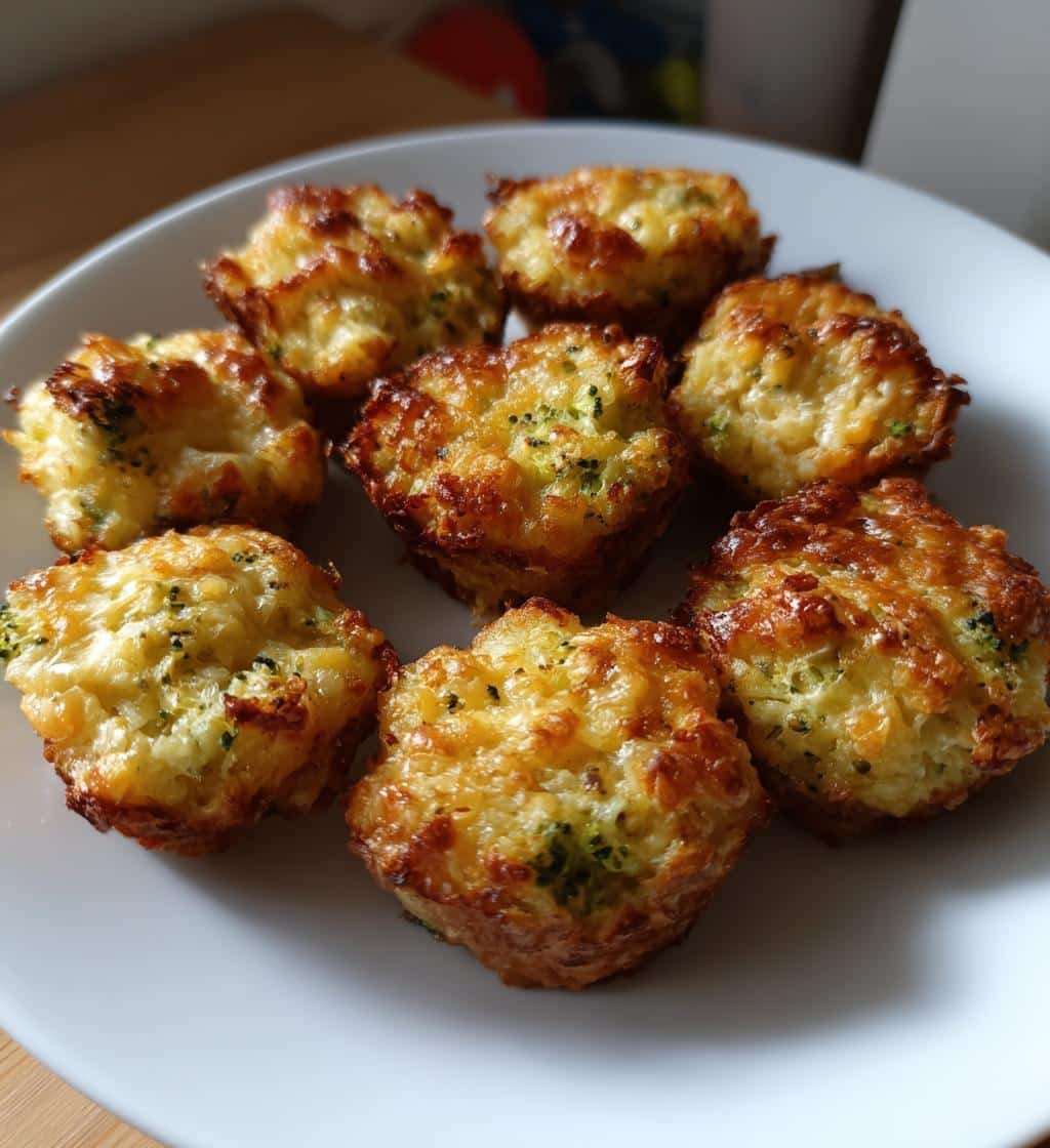 22-Minute Crispy Broccoli Cheddar Bite Tots Your Family Will Devour 4 Broccoli cheddar bite tots (air fryer) - detail 1