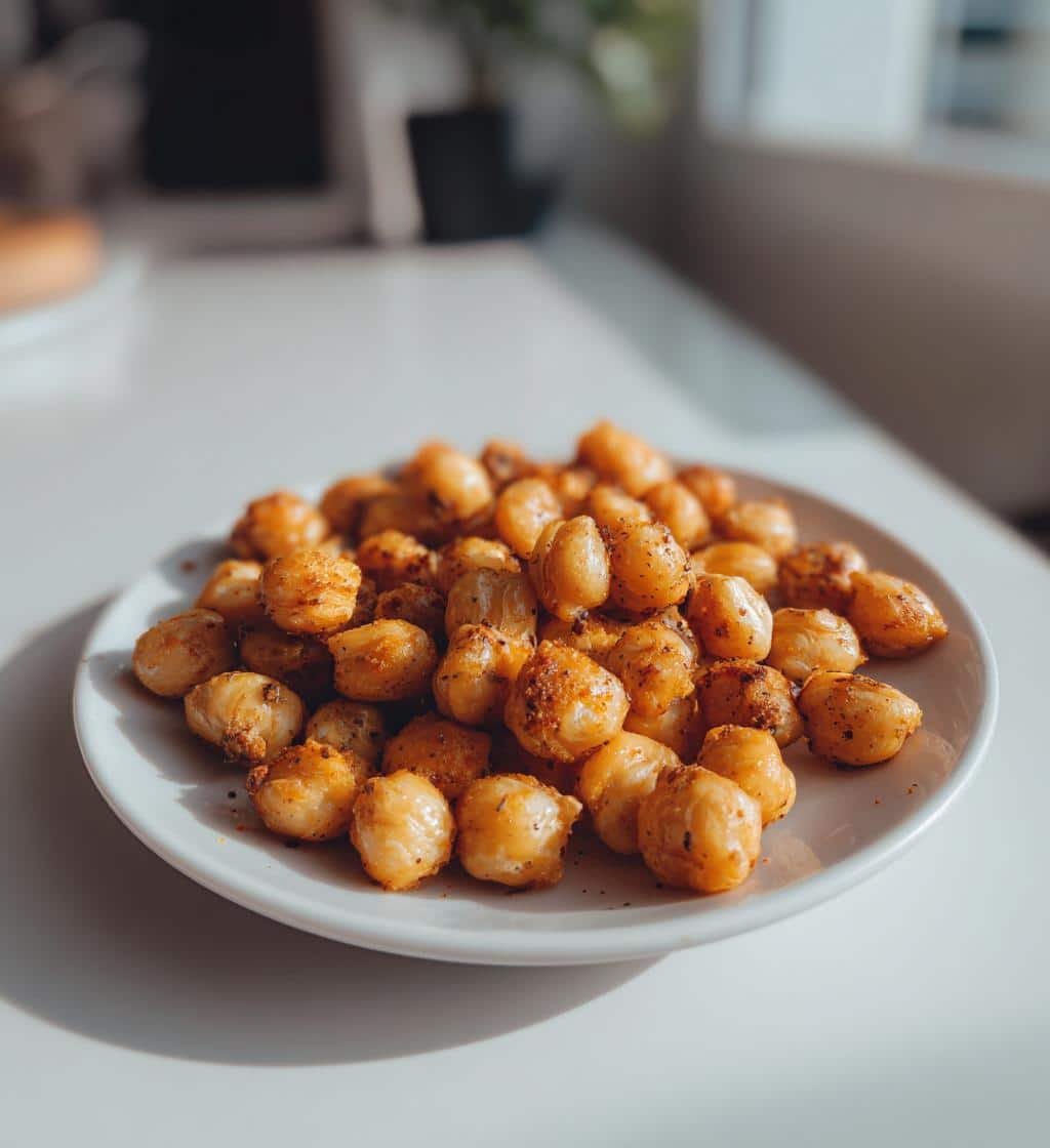 Crispy chickpea snack bites (air fryer) - detail 1