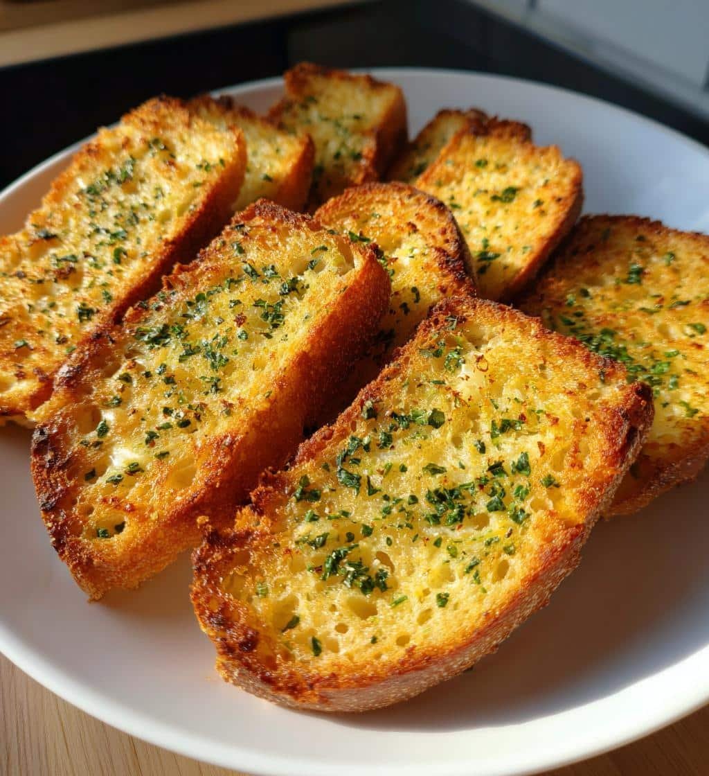 Delicious Crispy Air Fryer Garlic Bread - detail 1