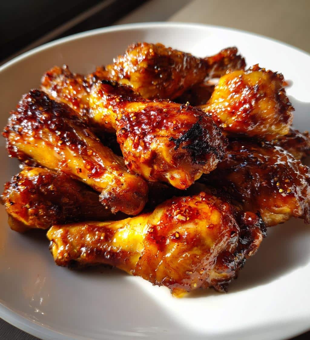 Irresistible Sticky Honey Garlic Air Fryer Drumsticks 4 Delicious Sticky Honey Garlic Air Fryer Drumsticks - detail 1