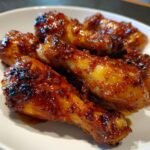Delicious Sticky Honey Garlic Air Fryer Drumsticks