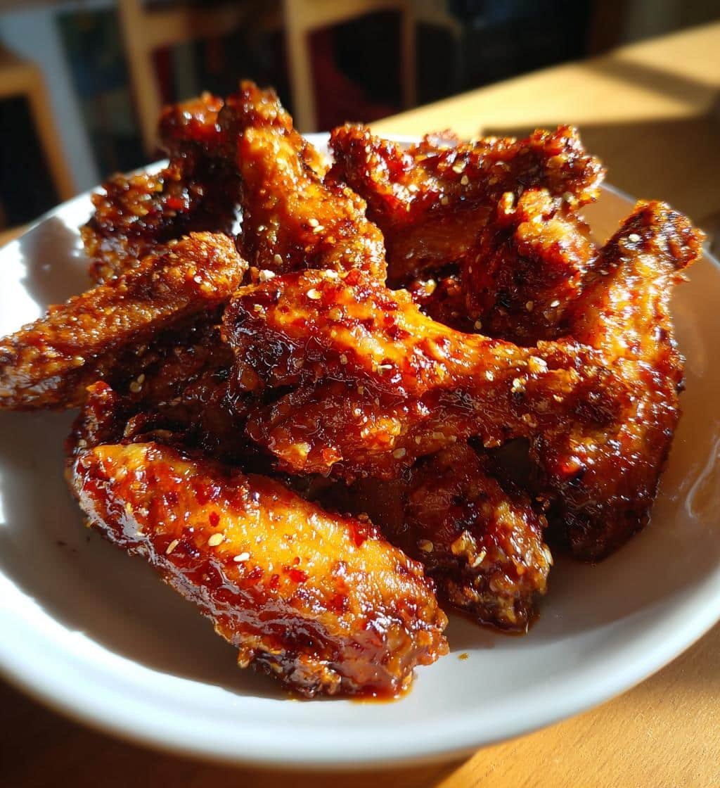 Delicious Sticky Maple Pepper Air Fryer Wings 4 Delicious Sticky Maple Pepper Air Fryer Wings - detail 1