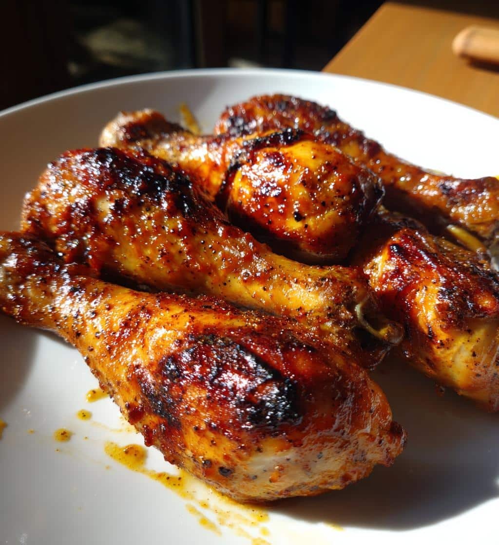 Dijon Mustard Air Fryer Drumsticks - detail 1