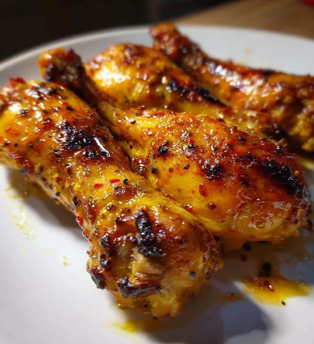 Dijon Mustard Air Fryer Drumsticks