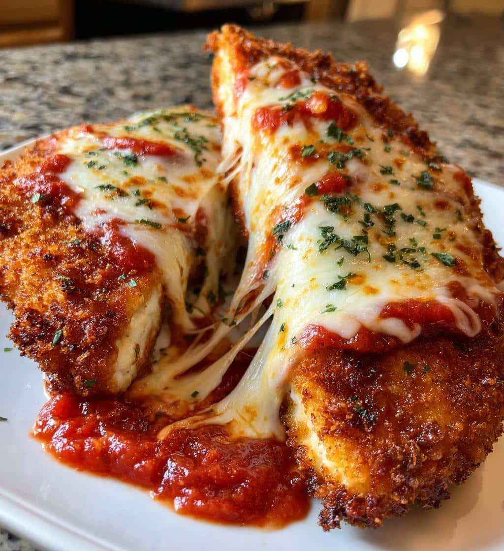 Juicy Easy Air Fryer Chicken Parmesan in 30 Minutes Flat 4 Easy Air Fryer Chicken Parmesan - detail 1