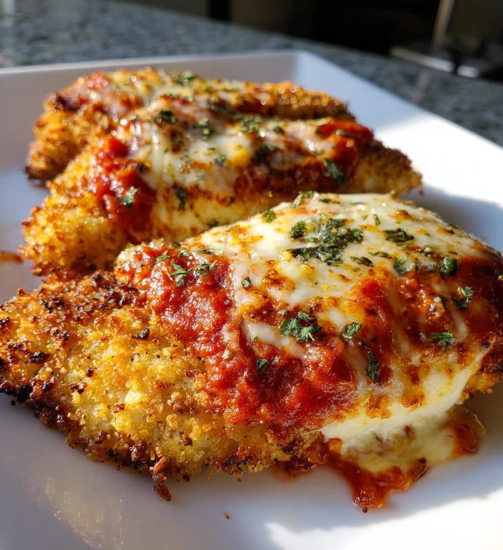 Easy Air Fryer Chicken Parmesan