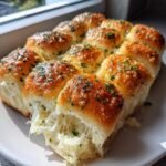 Easy Air Fryer Garlic Parmesan Rolls