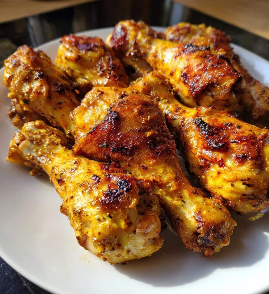 Crispy Horseradish Mustard Air Fryer Drumsticks in 30 Minutes 4 Horseradish Mustard Air Fryer Drumsticks - detail 1
