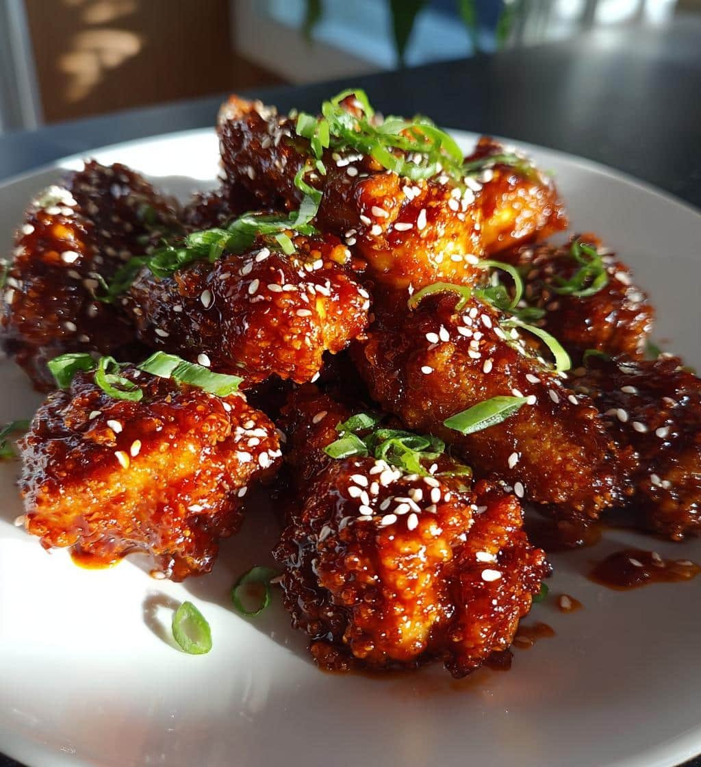 Korean Gochujang Honey Air Fryer Wings 4 Korean Gochujang Honey Air Fryer Wings - detail 1