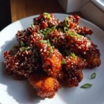Korean Gochujang Honey Air Fryer Wings