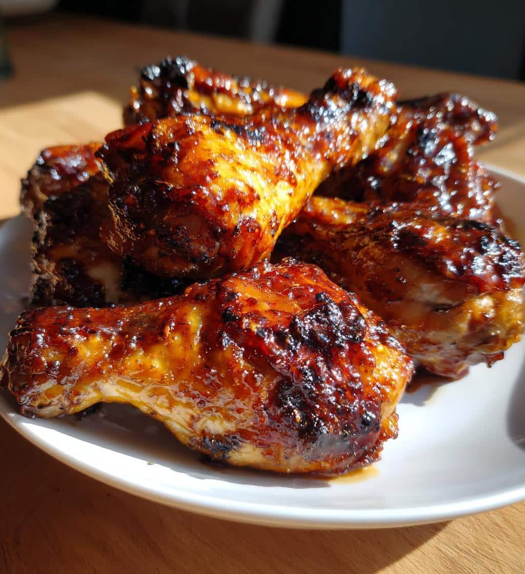 Maple Mustard BBQ Air Fryer Drumsticks - detail 1