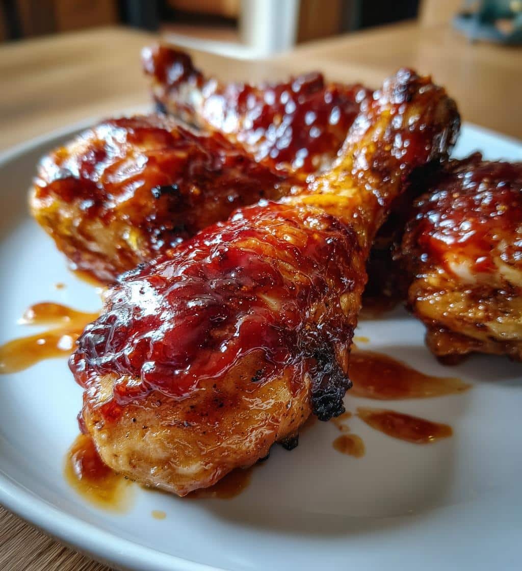 Pineapple BBQ Air Fryer Drumsticks - detail 1