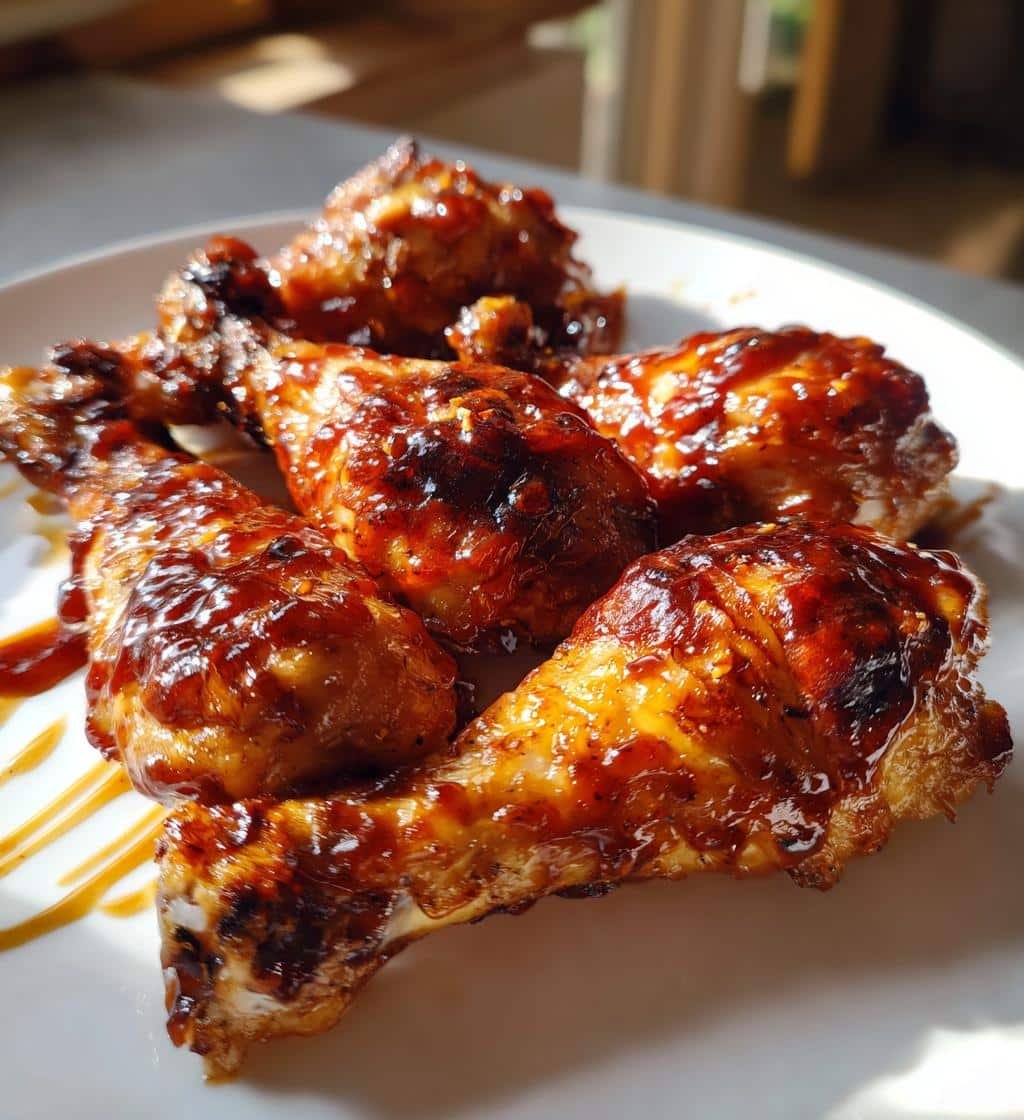 Pineapple BBQ Air Fryer Drumsticks