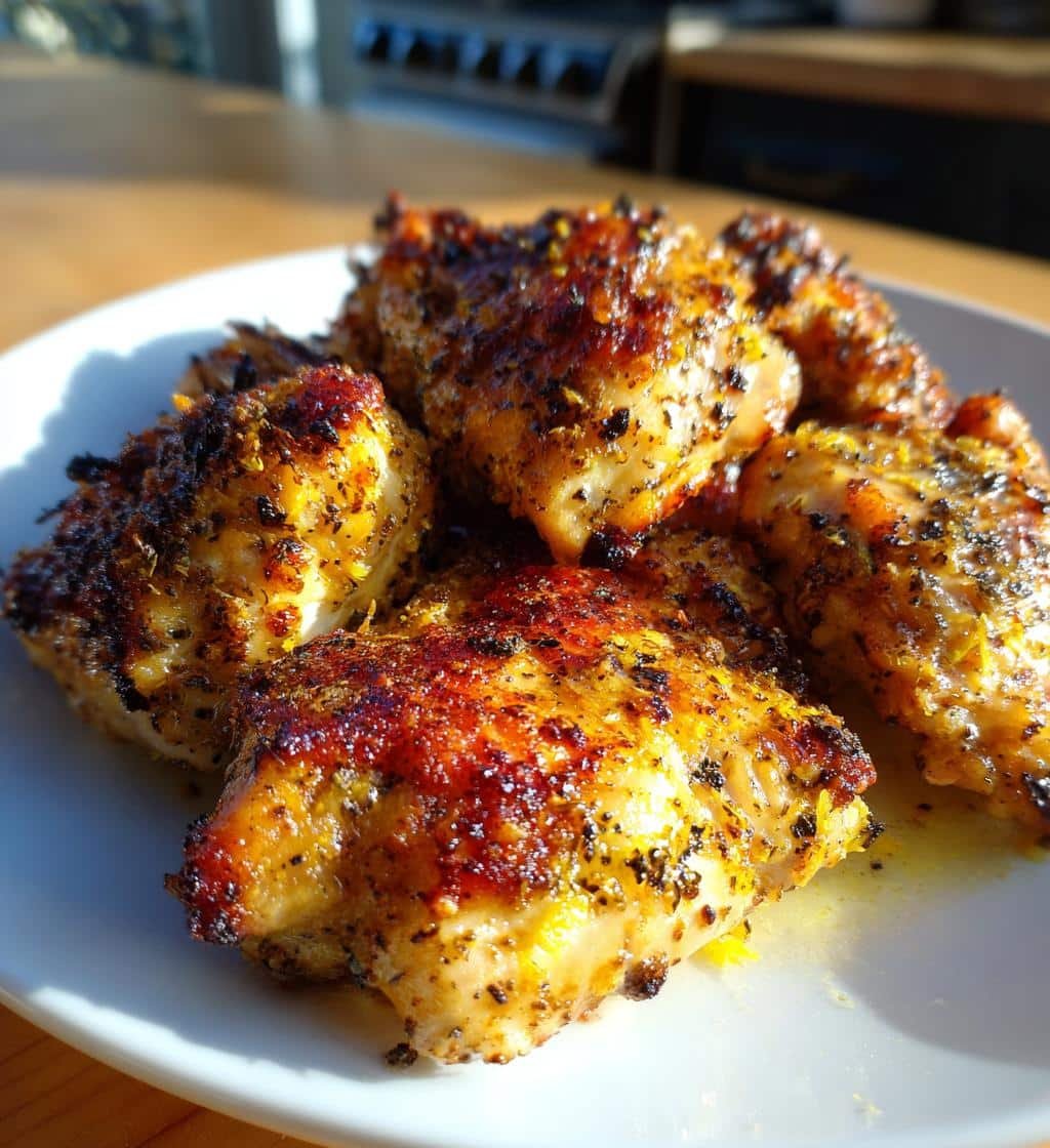 Quick Air Fryer Lemon Pepper Chicken Recipe