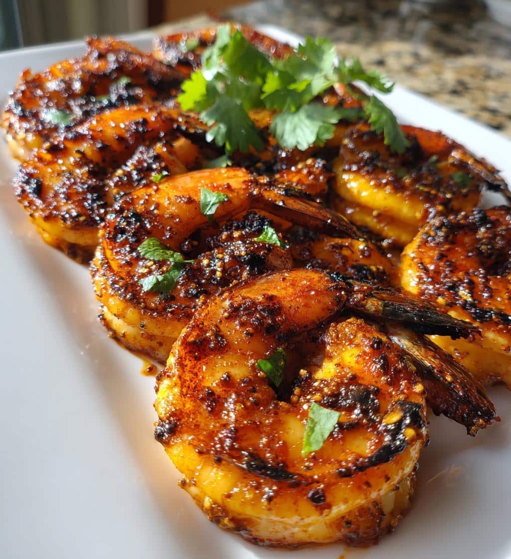 Quick Chili Lime Grilled Shrimp