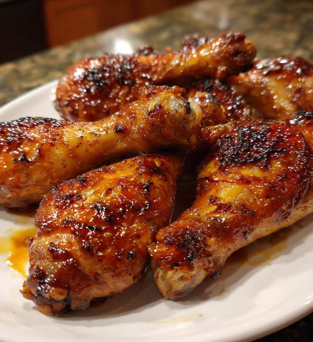 Soy Honey Sticky Air Fryer Drumsticks - detail 1