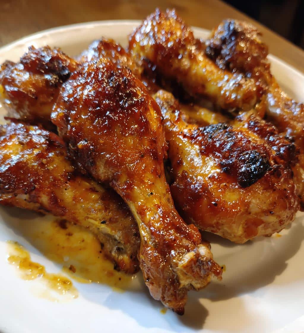 Soy Honey Sticky Air Fryer Drumsticks
