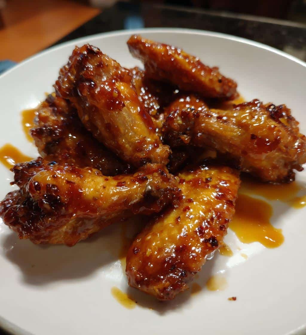 Irresistible 15-Minute Sticky Maple Pepper Air Fryer Wings 4 Sticky Maple Pepper Air Fryer Wings - detail 1