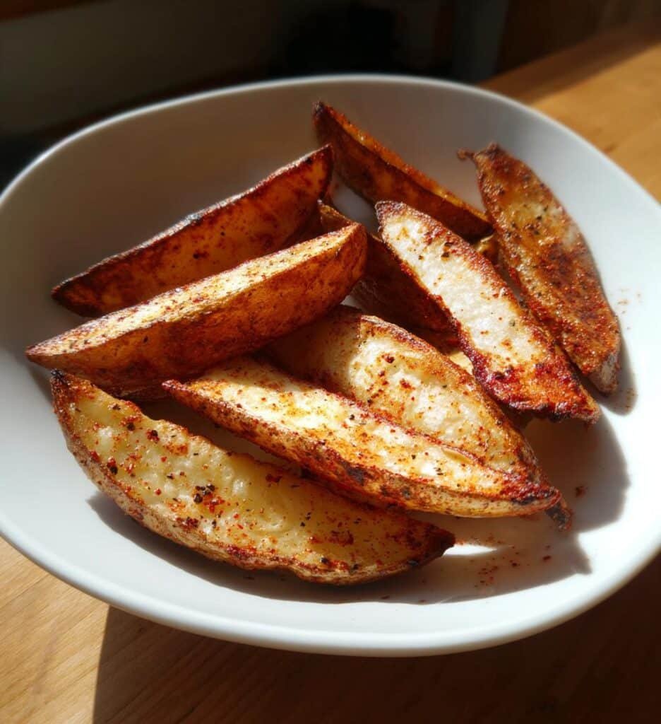 Vegan Oil-Free Air Fryer Wedges