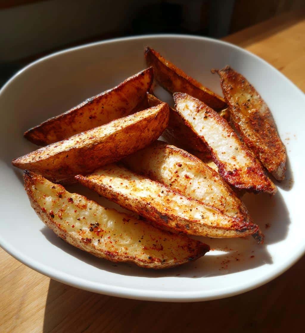 Vegan Oil-Free Air Fryer Wedges