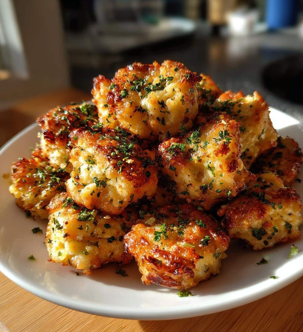 Air Fryer 3 Minute Garlic Butter Chicken Bites - detail 1