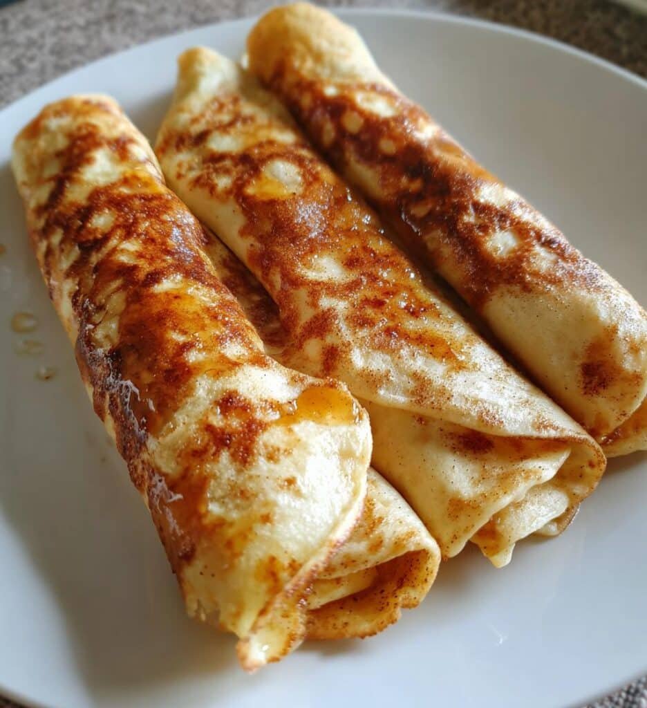 Air Fryer Apple Cinnamon Tortilla Roll-Ups