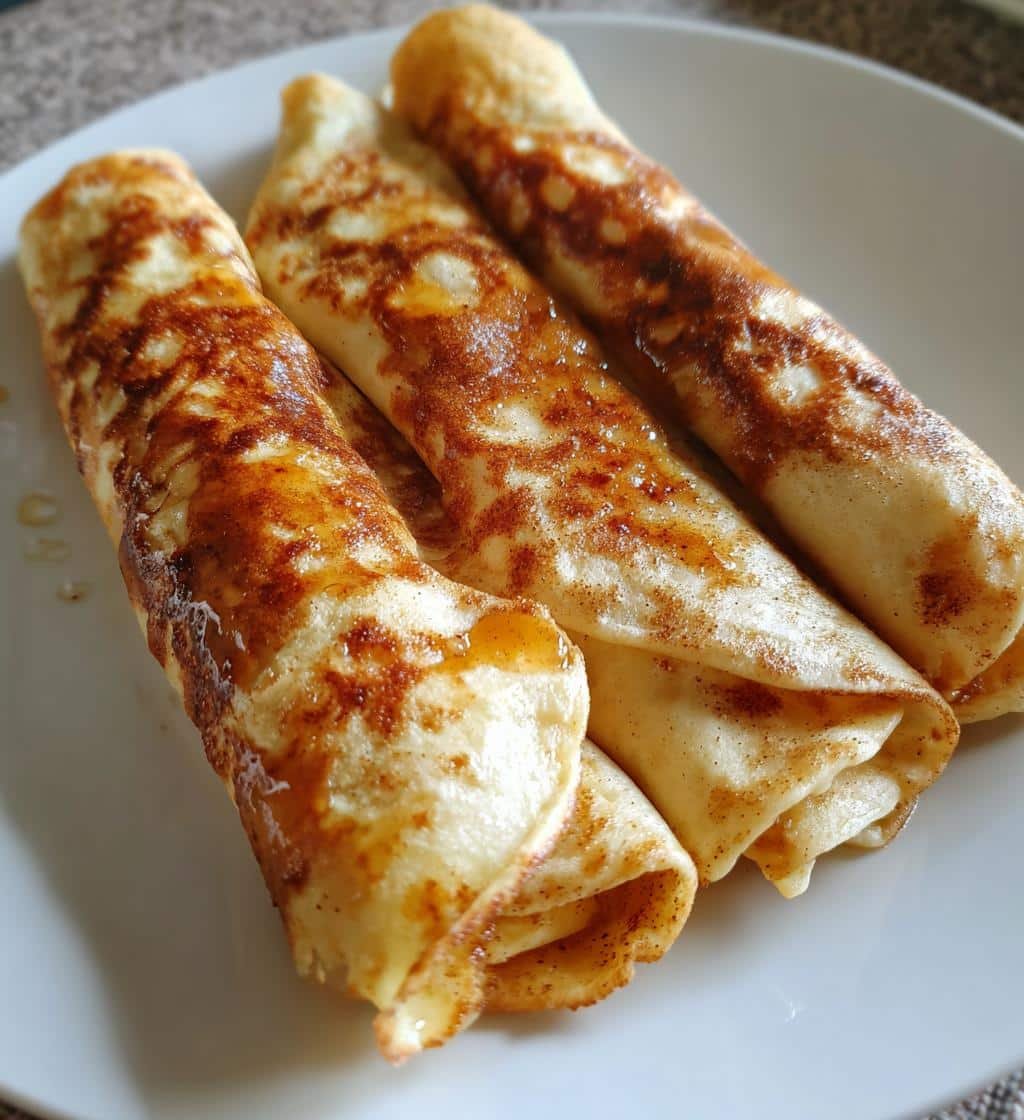 Air Fryer Apple Cinnamon Tortilla Roll-Ups