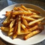 Air Fryer Black Pepper Garlic Fries