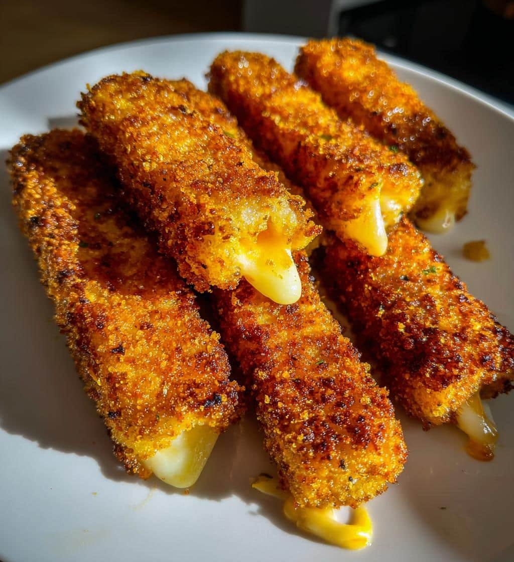 Air Fryer Buffalo Mac-and-Cheese Sticks - detail 1