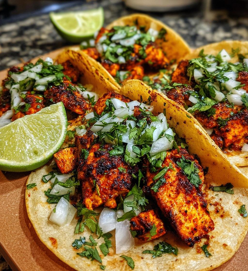 Air Fryer Chicken Street Tacos - detail 1