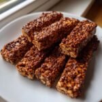 Air Fryer Choco–Peanut Butter Oat Sticks