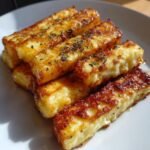 Air Fryer Crispy Halloumi Honey Fries