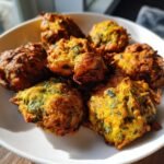 Air Fryer Delicious Pakora Spinach