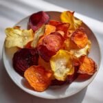 Air Fryer Diamond-Cut Root Vegetable Chips
