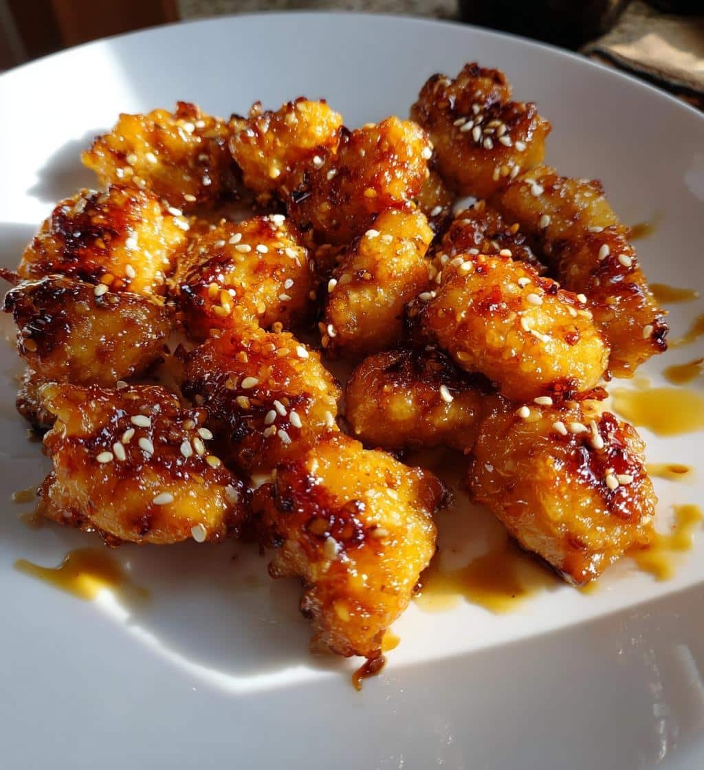 Air Fryer Easy Sesame Chicken