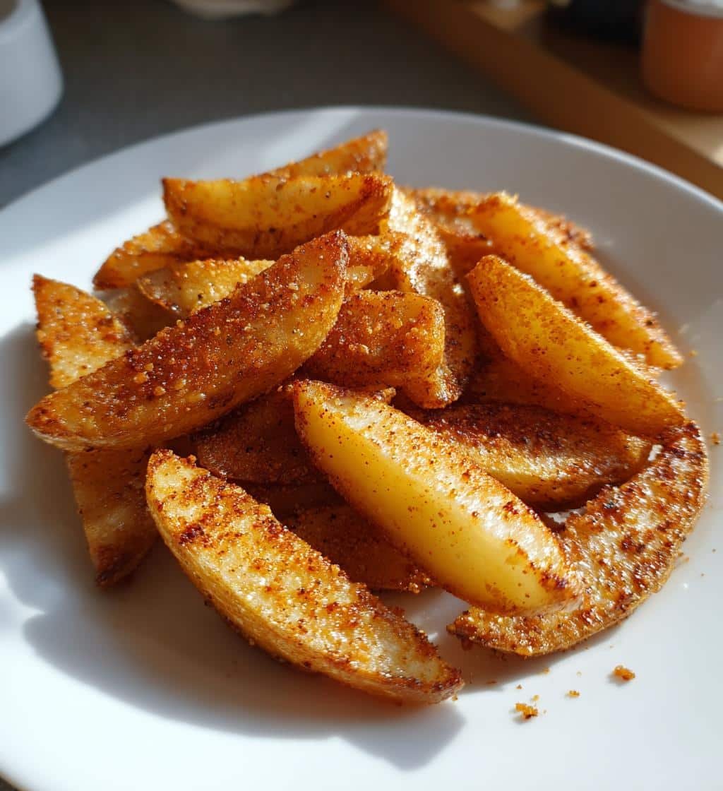 Air Fryer HOMEMADE Apple Pie Spice Breakfast Wedges