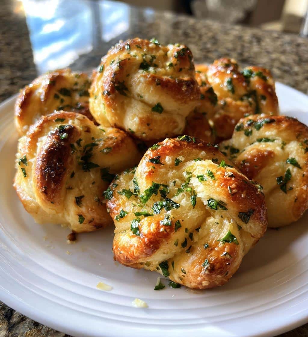 Air Fryer Homemade Garlic Knots Recipe - detail 1