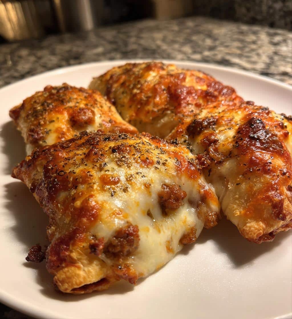 Air Fryer Homemade Pizza Rolls Sausage - detail 1