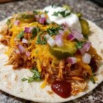 Air Fryer Loaded Pulled Pork