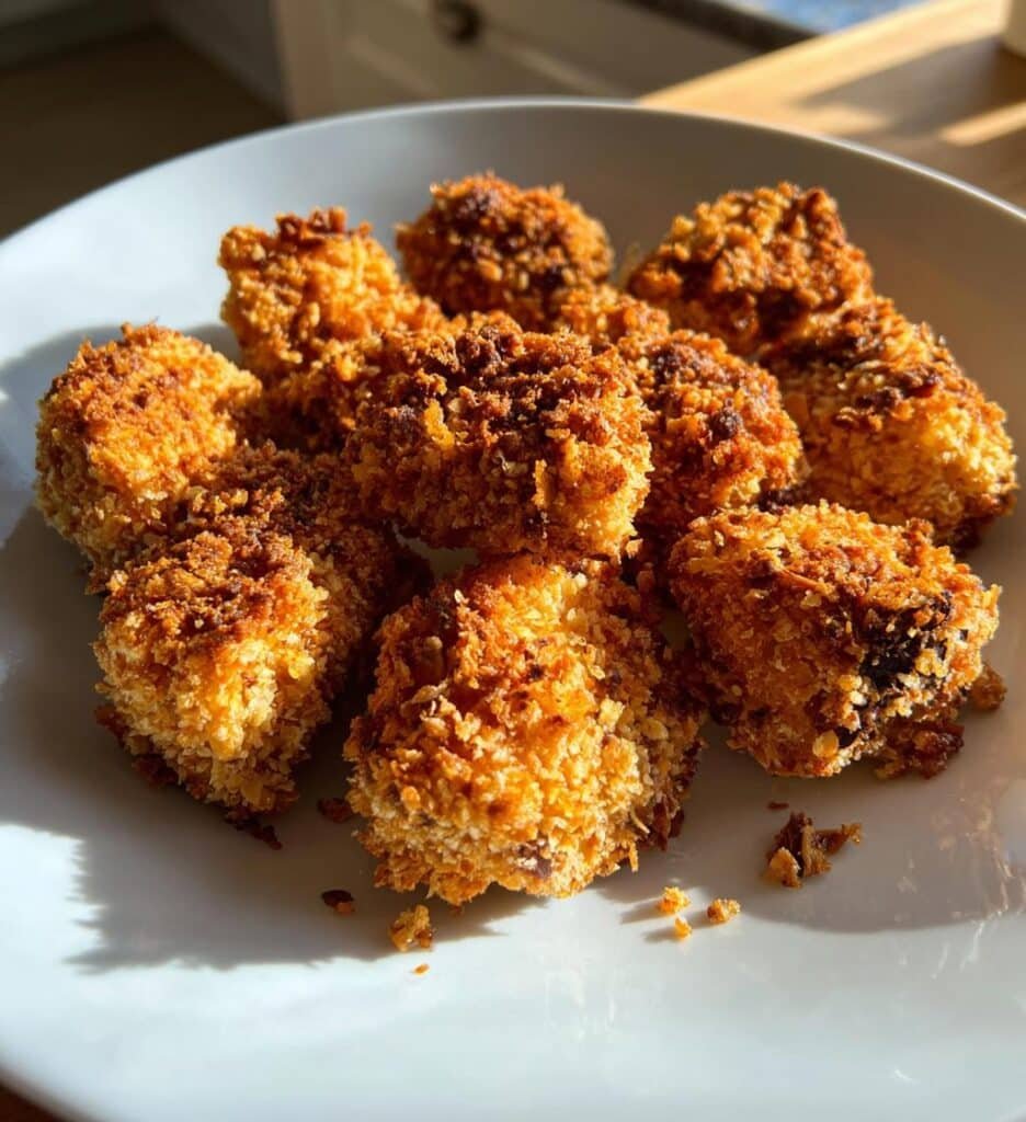 Air Fryer Morel Mushroom Nuggets