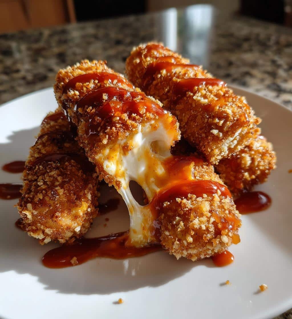 Air Fryer Quick Buffalo Cheese Sticks - detail 1