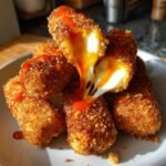 Air Fryer Quick Buffalo Cheese Sticks