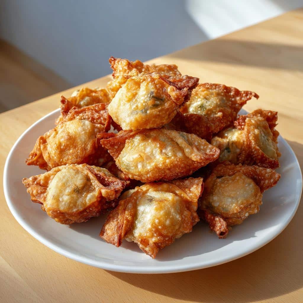 Air Fryer Quick Wontons Crispy